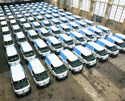 E-Fahrzeug-Flotte