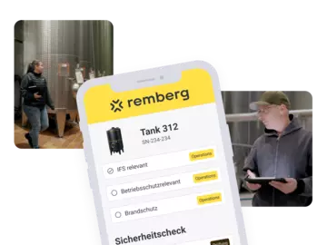 Betriebsbegehung beim Badischen Winzerkeller: Befunde direkt vor Ort erfassen, Massnahmen sofort zuweisen, Audit-konform dokumentieren.
