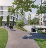 Modernes Wohnprojekt