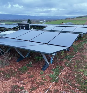 PV-Anlage im grünen