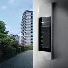 Videosprechanlage und modernes Haus