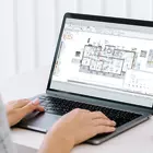 Notebook mit CAD für Elektroplanung