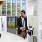 Zahlen an der Ladesäule