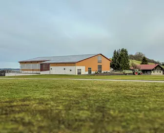 Landwirtschaftsbetrieb mit PV-Anlage